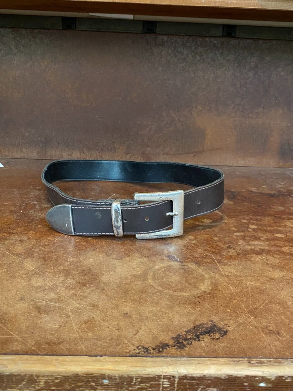 Vintage Absolutely Fresh Prestige Leather Belt Made in USA Size 29